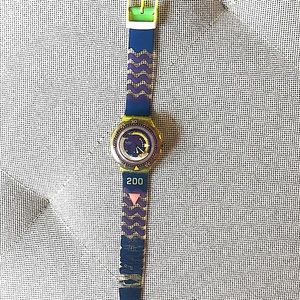 RARE Collectible vintage 90s SCUBA Swatch watch waterproof 1992